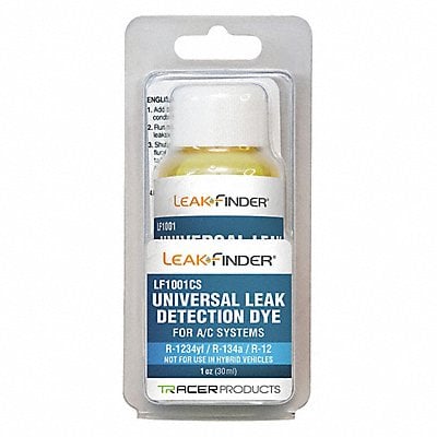 UV Leak Detection Dye 1 oz Size MPN:LF1001CS