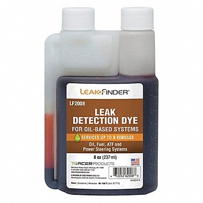 UV Leak Detection Dye 8 oz Size MPN:LF2008