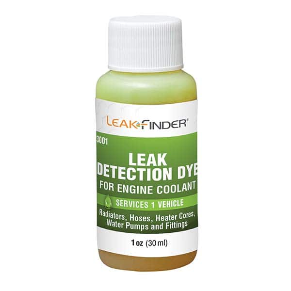 Automotive Leak Detection Dyes, Applications: Coolant, Coolant , Container Size: 1 oz., 1  MPN:LF3001