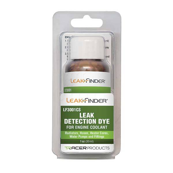 Automotive Leak Detection Dyes, Applications: Coolant, Coolant , Container Size: 1 oz., 1  MPN:LF3001CS