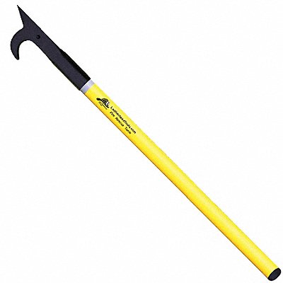 Pike Pole Round Yellow Fiberglass MPN:PLY-10AH-B