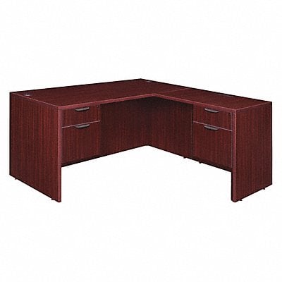 L-Shape Desk Overall 60 W Overall 29 H MPN:LLD603047MH