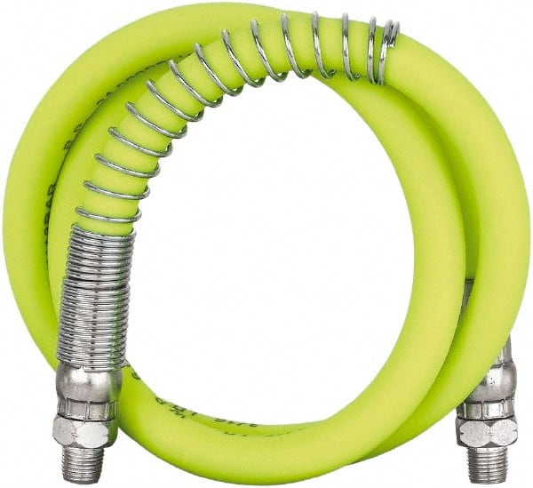 3' Long, 10,000 psi Operating Pressure, Rubber Grease Gun Hose MPN:L2925FZSP