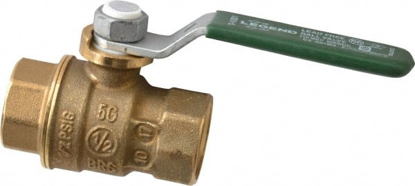 Full Port Bi-Directional Manual Ball Valve: 1/2