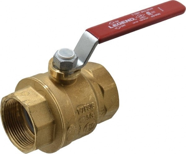 Standard Manual Ball Valve: 1-1/2