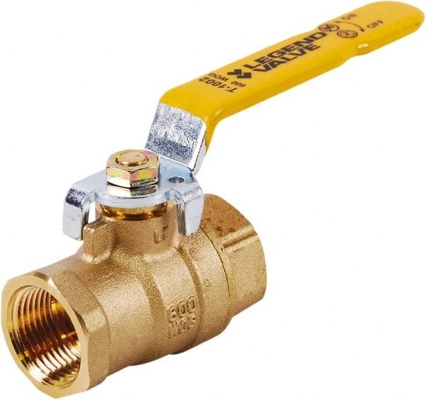 2-Way Manual Ball Valve: 1-1/2