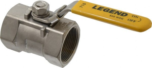 Standard Manual Ball Valve: 1-1/2