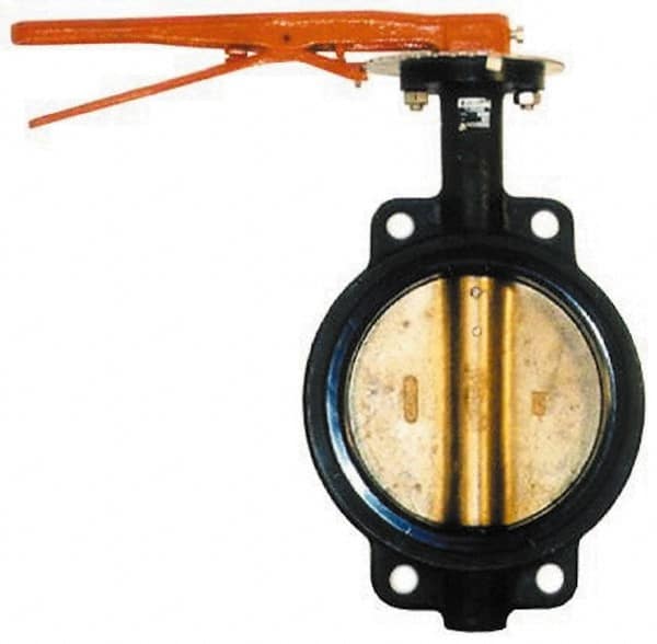 Manual Wafer Butterfly Valve: 2-1/2