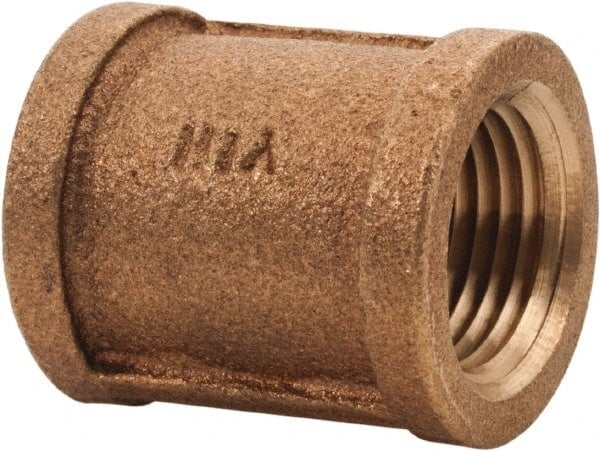 Brass Pipe Coupling: 1/4