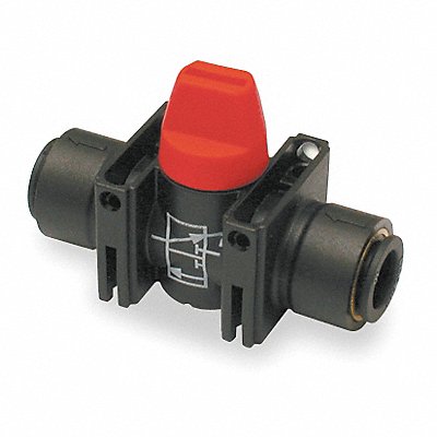 Nylon Mini Ball Valve 1/4 in MPN:7913 56 00