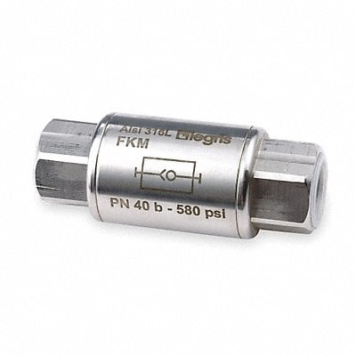 Spring Check Valve 316 SS 1/4 FNPT PK2 MPN:4895 14 14