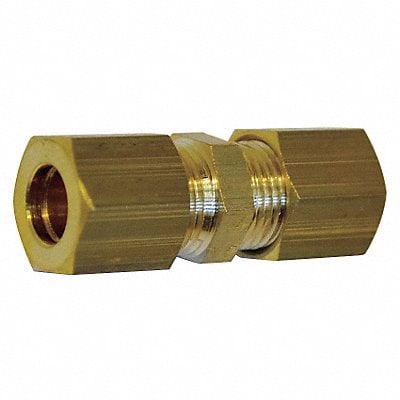 Equal Straight Union Brass Comp 4mm PK10 MPN:0106 04 00