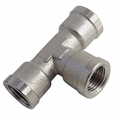 Female Tee Brass Pipe Fitting Threaded MPN:0915 00 21