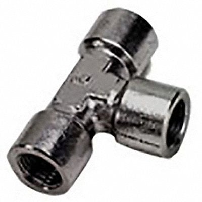 Female Tee SS Pipe Fitting 7/8 in L MPN:1845 10 10