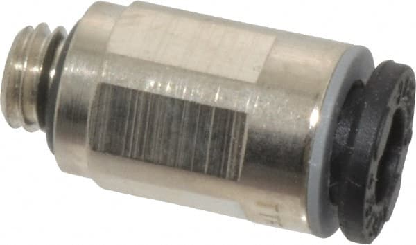 Push-To-Connect Tube Fitting: Connector, M5 x 0.8 Thread MPN:3101 04 19