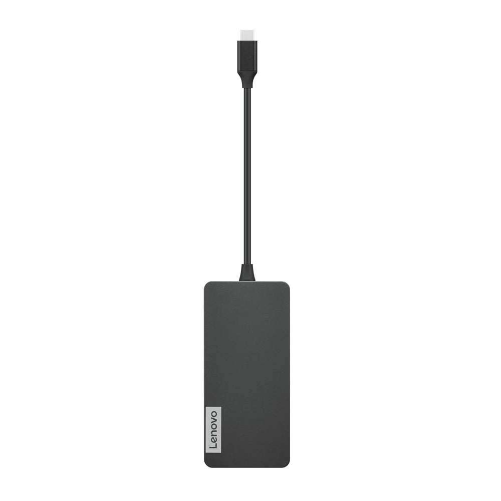 Lenovo USB Type-C 7-In-1 Travel Hub, Iron Gray, GX90T77924 MPN:GX90T77924