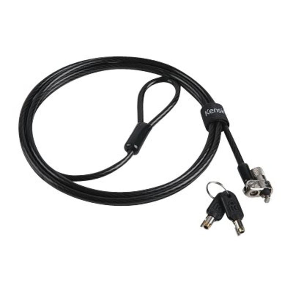 Lenovo Kensington MicroSaver 2.0 Cable Lock - Keyed Lock - Black - Carbon Steel - 6 ft - For Notebook (Min Order Qty 2) MPN:4XE0N80914