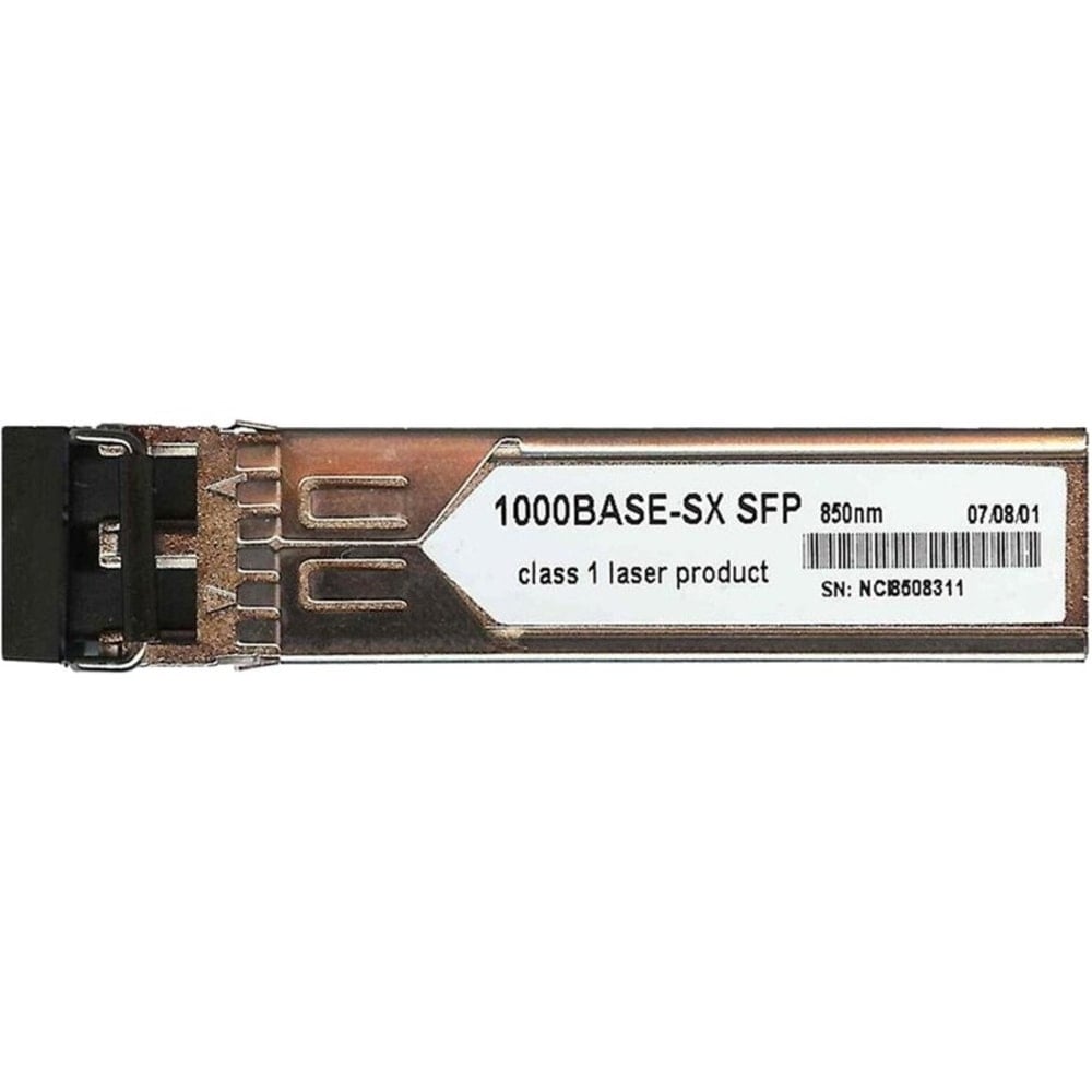 Lenovo 1000BASE-SX SFP Transceiver - For Data Networking, Optical Network - 1 x LC 1000Base-SX Network - Optical Fiber - Multi-mode - Gigabit Ethernet - 1000Base-SX - 1 Gbit/s MPN:81Y1622