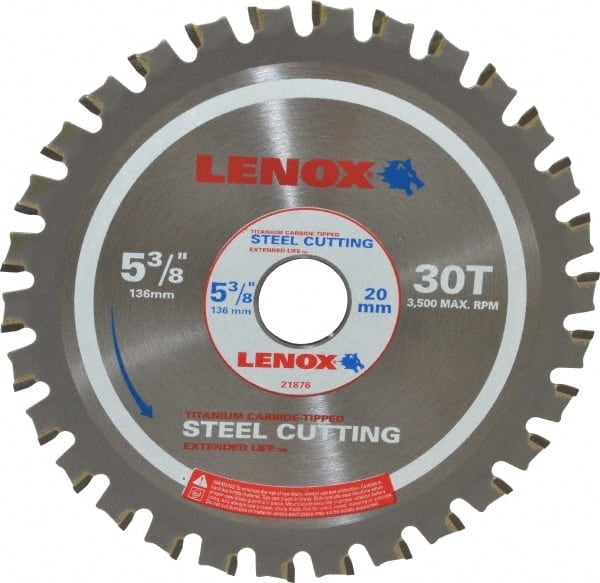 Wet & Dry Cut Saw Blade: 5-3/8