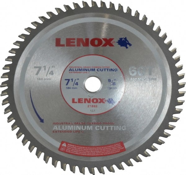 Wet & Dry Cut Saw Blade: 7-1/4