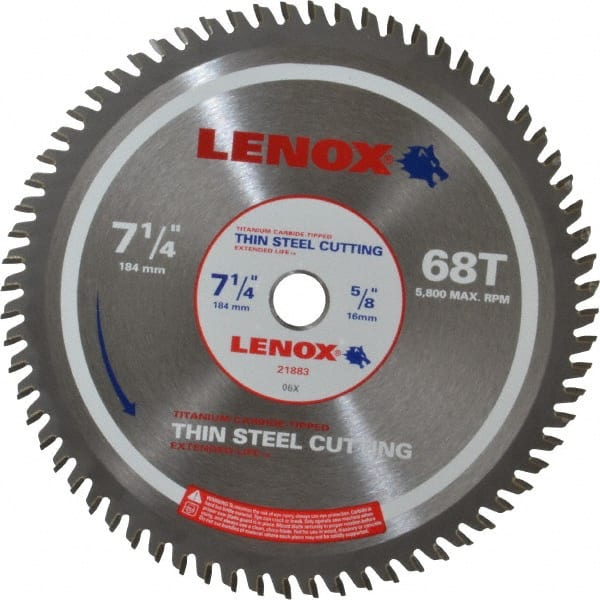 Wet & Dry Cut Saw Blade: 7-1/4