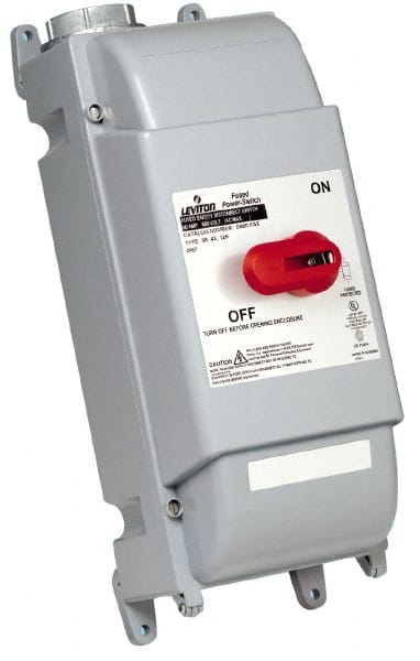 Cam & Disconnect Switch: Enclosed, Fused, 60 Amp, 600V, 3 Phase MPN:DS60-FAX