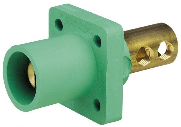 3R NEMA Rated, 600 Volt, 400 Amp, 1/0 to 4/0 AWG, Male, Double Set Screw, Panel Receptacle MPN:16R21-UB