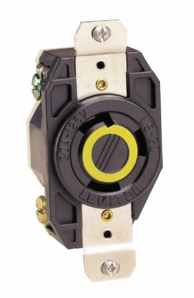 277 VAC, 20 Amp, L7-20R NEMA, Self Grounding Receptacle MPN:2330