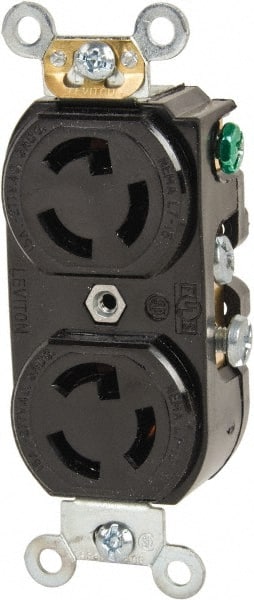 277 VAC, 15 Amp, L7-15R NEMA, Self Grounding Receptacle MPN:4750