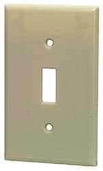 1 Gang, 4-1/2 Inch Long x 2-3/4 Inch Wide, Standard Switch Plate MPN:86001