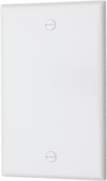 1 Gang, 4-1/2 Inch Long x 2-3/4 Inch Wide, Standard Blank Wall Plate MPN:88014