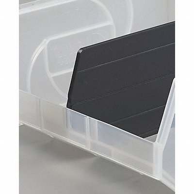 Divider 6 9/16 in Black PK6 MPN:DPB10-7 Div