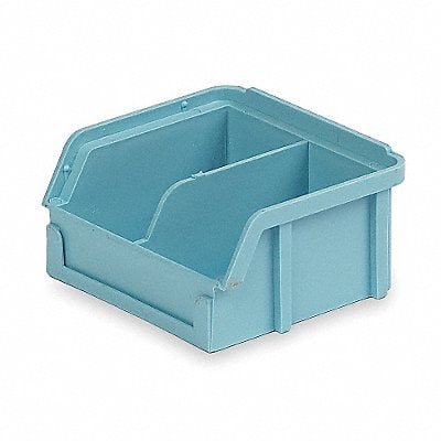 Hang and Stack Bin Light Blue PP 2 in MPN:PB10-X Lt Blue