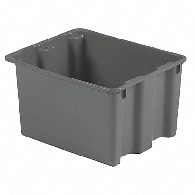 Stk and Nest Ctr Gray Solid Polyethylene MPN:SN2117-12 Gray