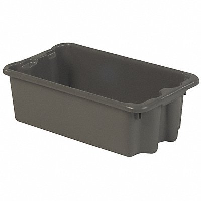 Stk and Nest Ctr Gray Solid Polyethylene MPN:SN2414-8 GREY