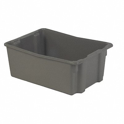 Stk and Nest Ctr Gray Solid Polyethylene MPN:SN2618-10 GREY