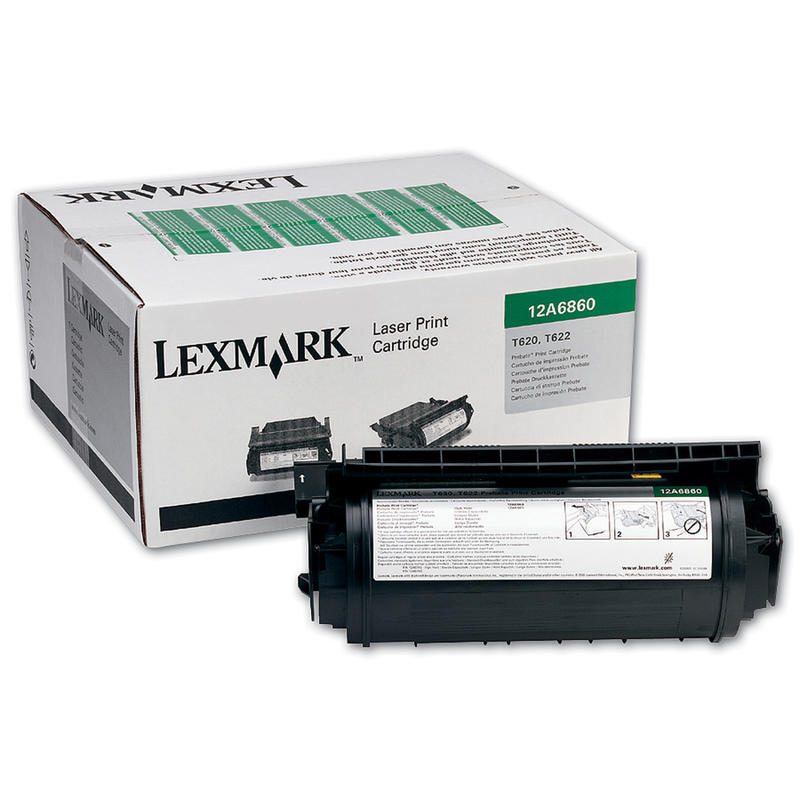 Lexmark T63X Black Return Program Toner Cartridge MPN:12A7460