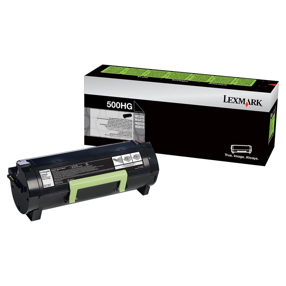 Lexmark 50F0H0G Black High Yield Toner Cartridge MPN:50F0H0G