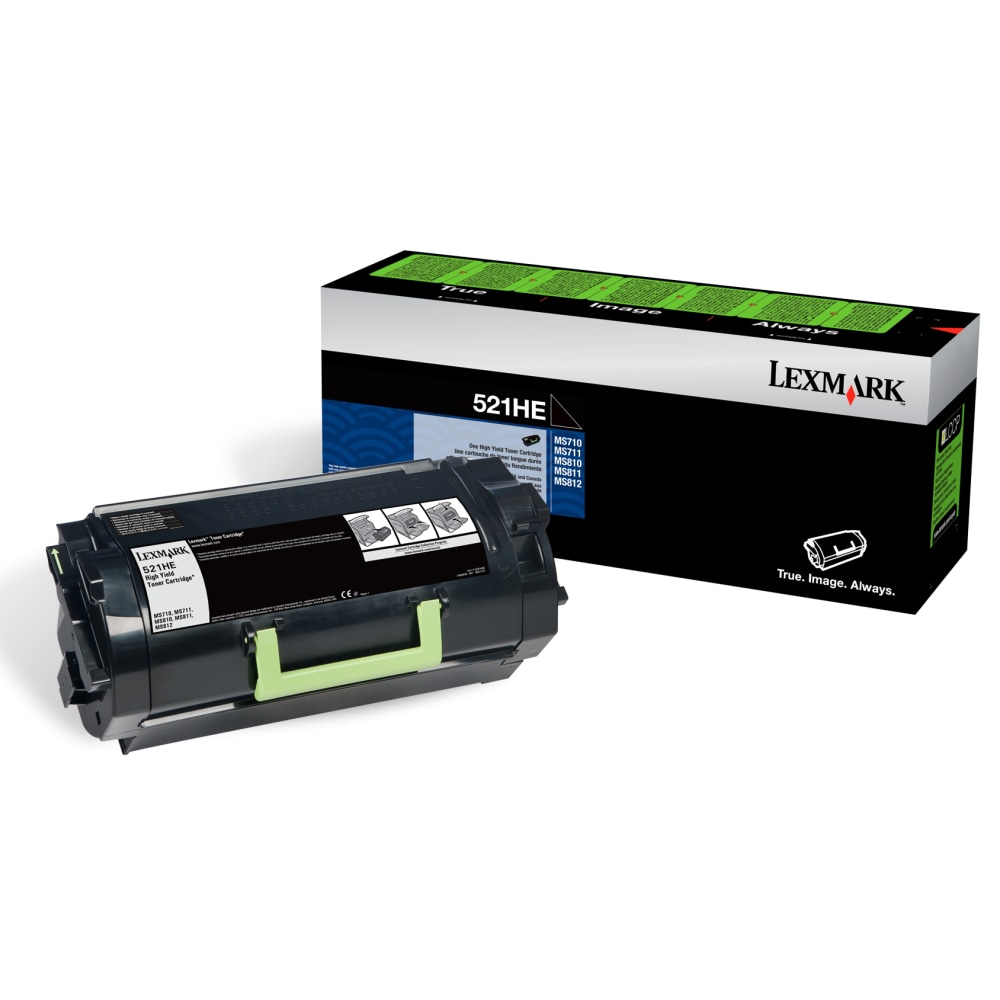 Lexmark 52D1H0E Black Contract High Yield Toner Cartridge MPN:52D1H0E