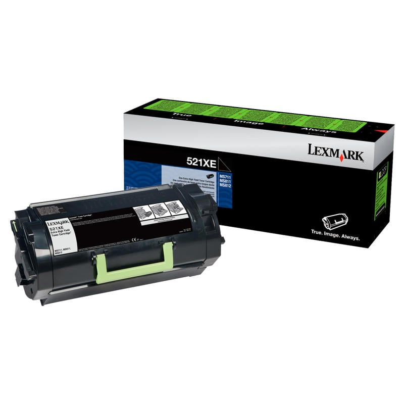 Lexmark 52D1X0E Remanufactured Black Extra-High Yield Toner Cartridge MPN:52D1X0E