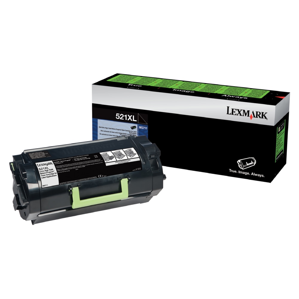 Lexmark 52D1X0L Black High Yield Toner Cartridge For Labels MPN:52D1X0L