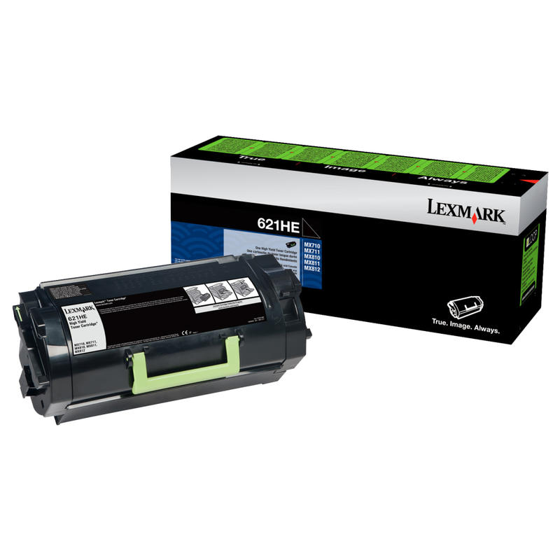 Lexmark 62D1H0E Remanufactured Black High Yield Toner Cartridge MPN:62D1H0E