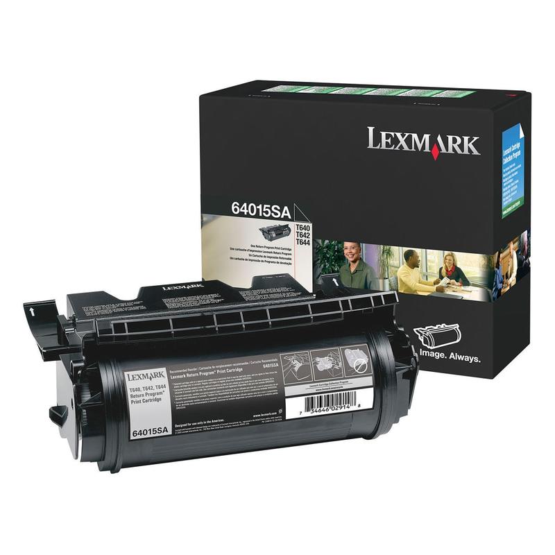 Lexmark 64015SA Black Return Program Toner Cartridge MPN:64015SA