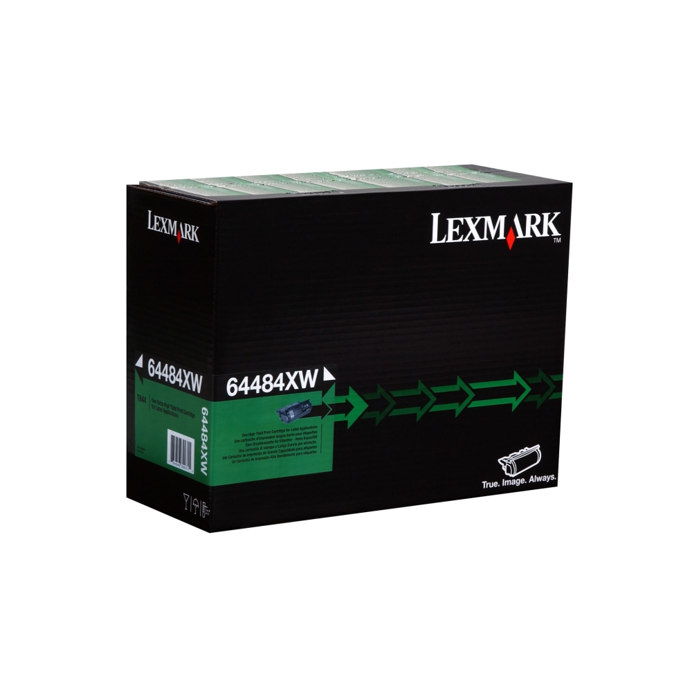 Lexmark 64484XW Remanufactured Black High Yield Toner Cartridge MPN:64484XW