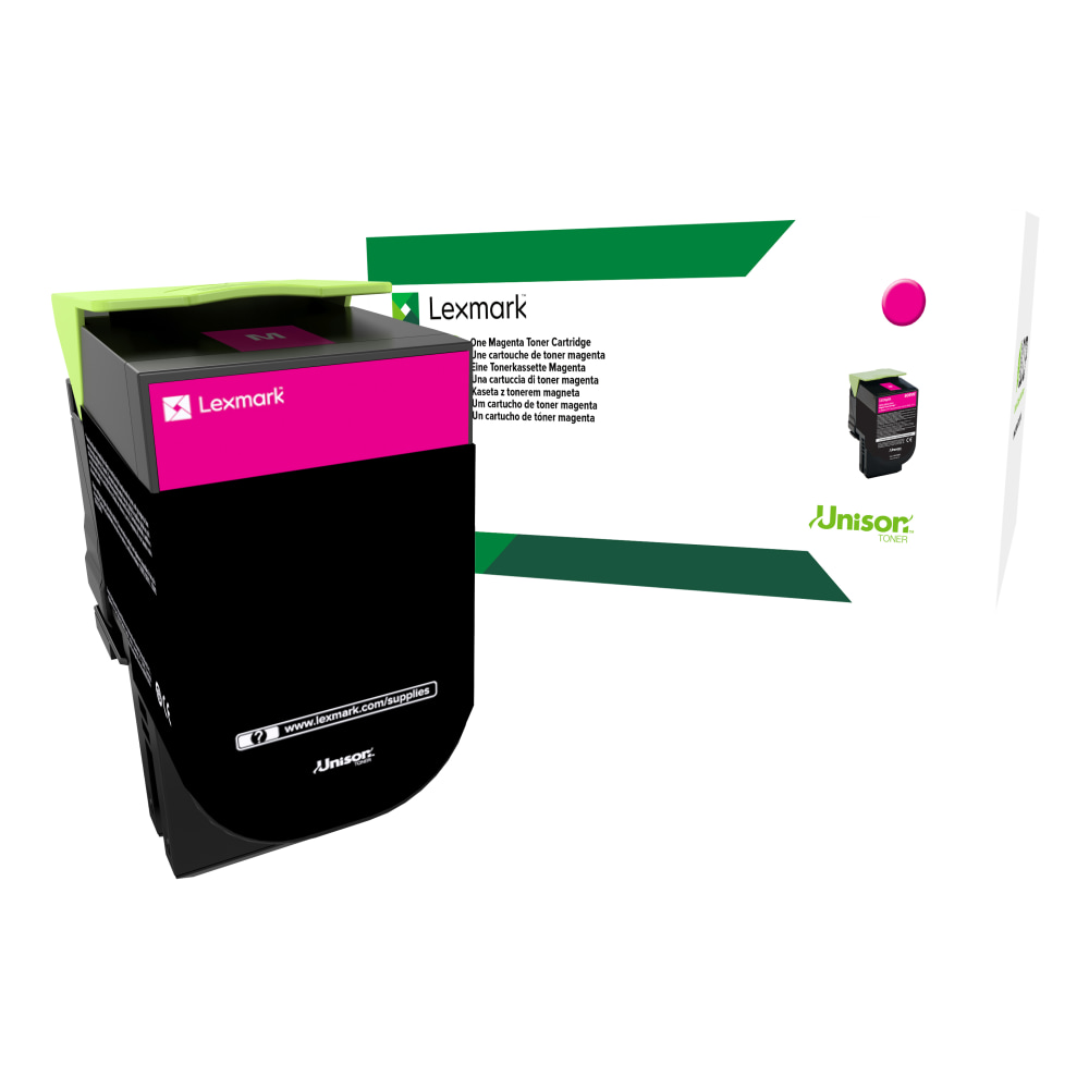 Lexmark 71B10M0 Magenta Return Program Toner Cartridge MPN:71B10M0