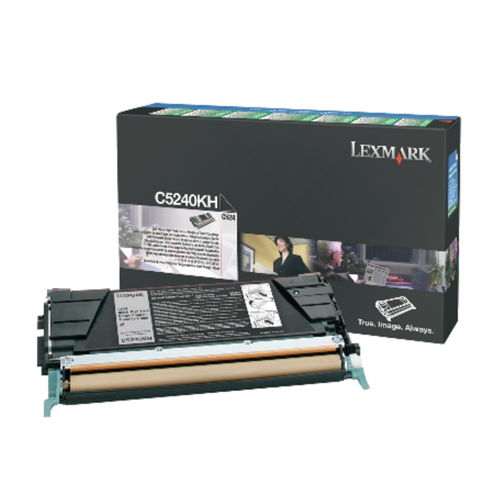 Lexmark C5240KH Black High Yield Return Program Toner Cartridge MPN:C5240KH