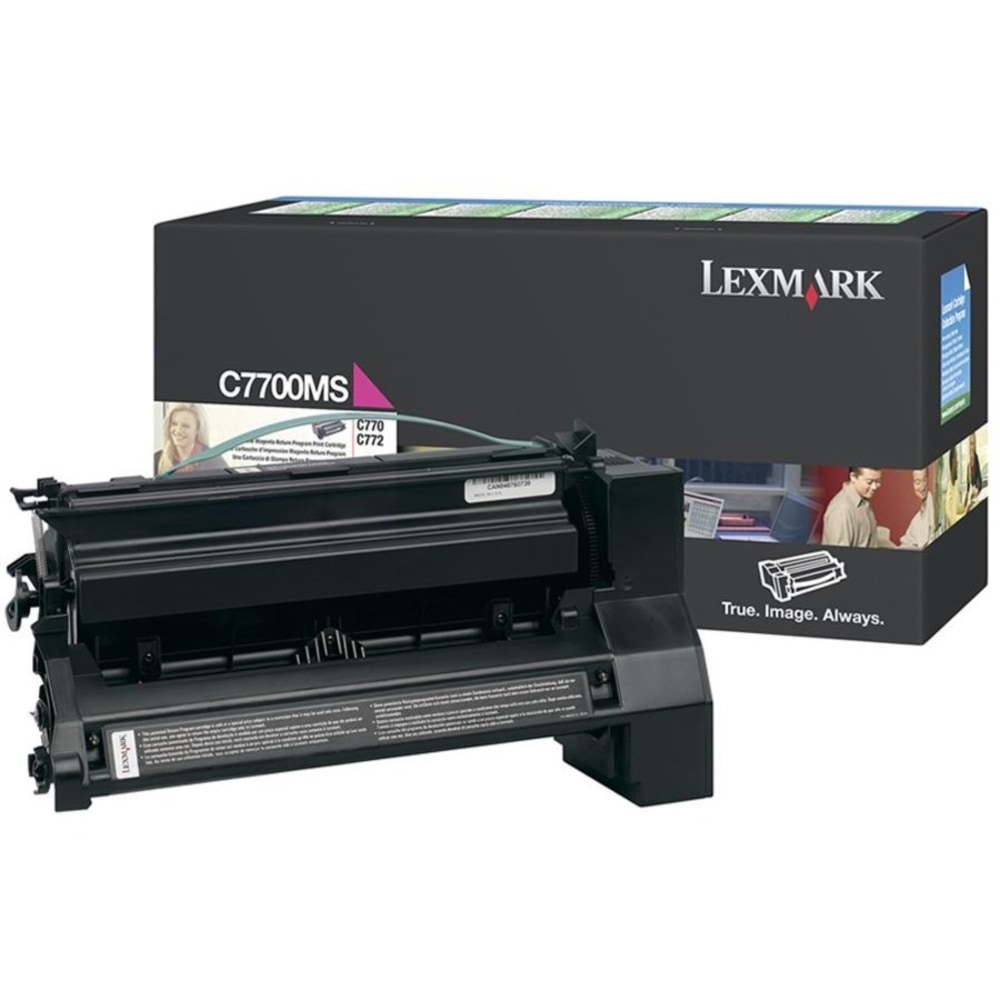 Lexmark - Magenta - original - toner cartridge LCCP, LRP - for Lexmark C770dn, C770dtn, C770n, C772, C772dn, C772dtn, C772n, X772e, X772es MPN:C7700MS