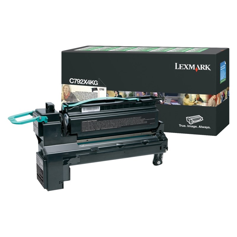 Lexmark C792X4KG Black High Yield Toner Cartridge MPN:C792X4KG