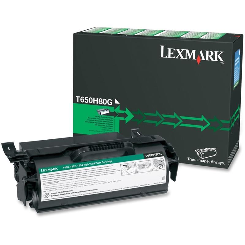 Lexmark T650H80G Remanufactured Black Toner Cartridge MPN:T650H80G