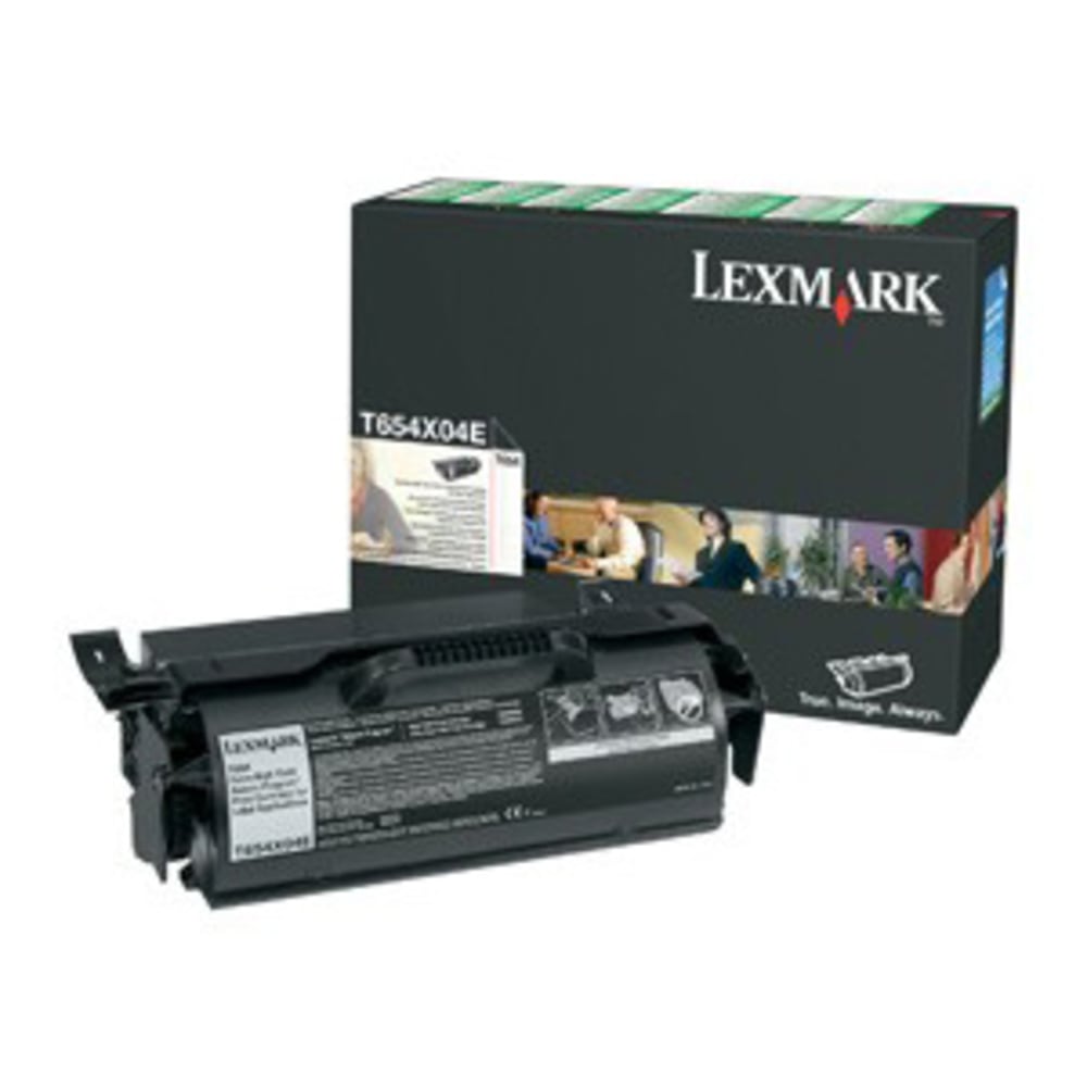 Lexmark T654X04A Black High Yield Return Program Toner Cartridge MPN:T654X04A